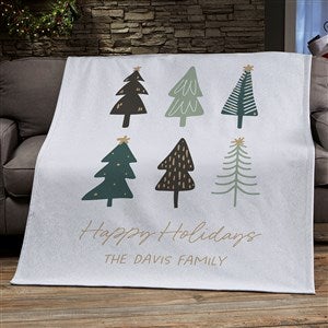 Christmas Aspen Personalized 50x60 Sweatshirt Blanket