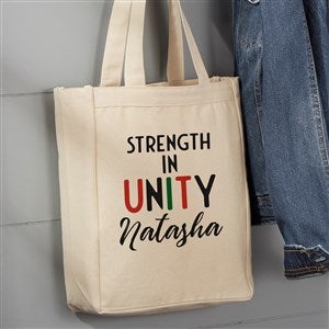 Kwanzaa Personalized 14 x 10 Canvas Tote Bag