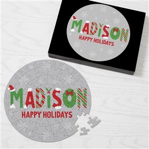 The Joys Of Christmas Personalized 68 pc Puzzle