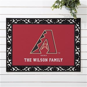 MLB Arizona Diamondbacks Personalized Doormat- 18x27