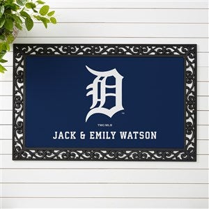MLB Detroit Tigers Personalized Doormat- 20x35