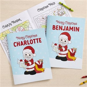 Precious Moments Merry Christmas Personalized Coloring Book