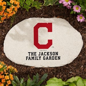 MLB Cleveland Guardians Personalized Round Garden Stone