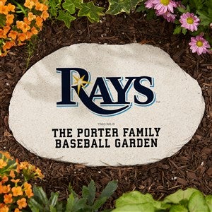 MLB Tampa Bay Rays Personalized Round Garden Stone