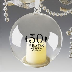 Personalized Light Up Ornament - Love Everlasting