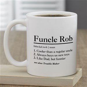 Personalized Coffee Mug - The Meaning of Him - Small - White