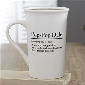 Personalized Coffee Mug - The Meaning of Him - Large - White