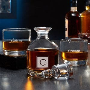 Personalized Decanter Set - Classic Celebrations