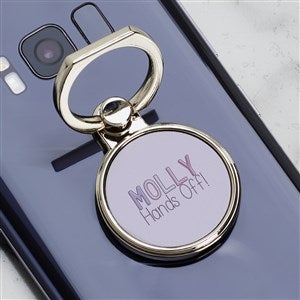 Ombre Name Personalized Phone Ring Holder
