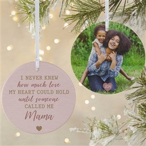 Love Being Called Mommy Photo Christmas Ornament - Large Matte 2-Sided