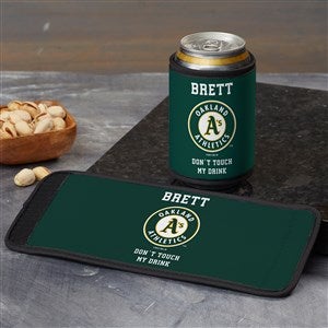 Oakland Athletics Personalized Baseball Can & Bottle Wrap - MLB