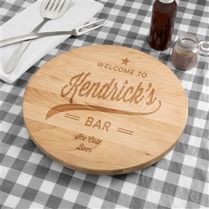 Brewing Co. Personalized Wood Lazy Susan