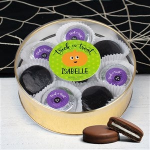 Happy Halloween X-Large Tin with 16 Chocolate Covered Oreo Cookies