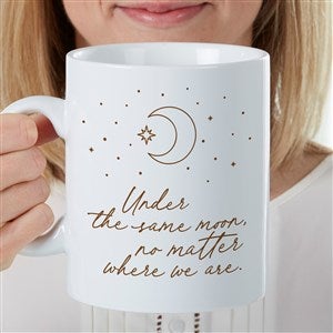 Under The Same Moon Personalized 30 oz. Oversized Coffee Mug for Mom