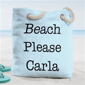 Expressions Personalized Beach Bag- Large