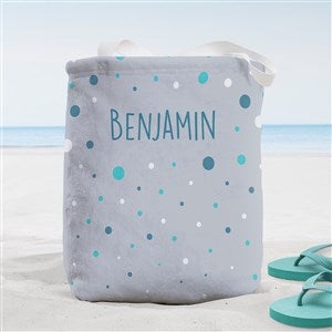 Bubbles Personalized Beach Bag- Small