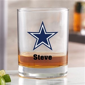 NFL Dallas Cowboys Printed Whiskey Glasses