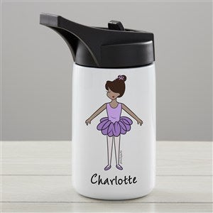 Ballerina philoSop Personalized Double-Wall Vacuum Insulated 14 oz. Water Bottle