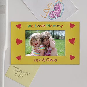 Loving You Personalized Photo Magnet Frame