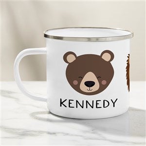 Animal Pals Personalized Kids Enamel Mug - 18 oz.