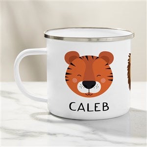 Animal Pals Personalized Kids Enamel Mug - 12 oz.