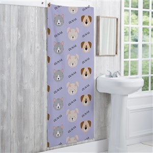 Animal Pals Personalized 30x60 Bath Towel