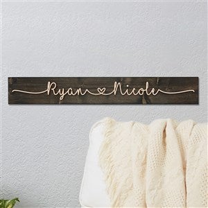 Personalized Couples Wooden Pallet Sign