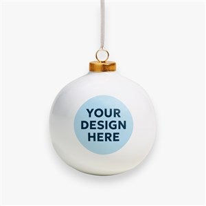 Corporate Logo Personalized Ball Ornament - 38579