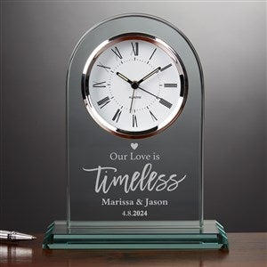 Our Love Is Timeless Personalized Clock - #38649