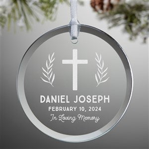 Loving Child Memorial Personalized Ornament 1