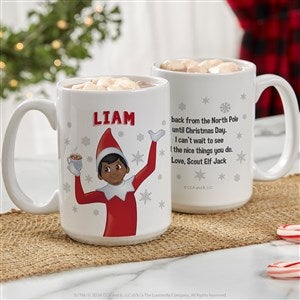The Elf on the Shelf Personalized Christmas Mug 15 oz.- White
