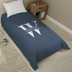 Lavish Last Name Personalized Comforter - TwinXL 68x92