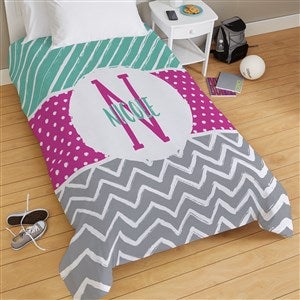 Yours Truly Personalized Duvet Cover - Twin 68x88