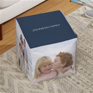 Photomontage Personalized Cube Ottoman - Small 13