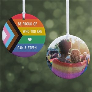 Love Yourself Personalized Ornament- 2.85 Glossy - 2 Sided