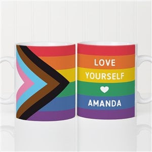 Love Yourself Personalized 30oz. Oversized Coffee Mug