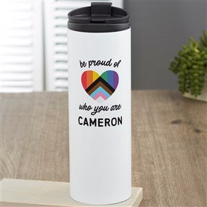 Love Yourself Personalized 16oz. Travel Tumbler