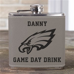 NFL Philadelphia Eagles Leatherette Personalized Flask