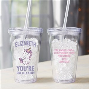 You're One Of A Kind Personalized Valentine's Day Insulated Acrylic Tumbler