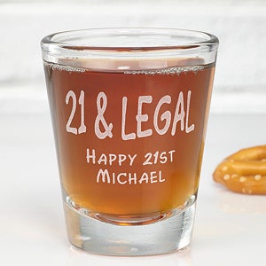 You're #1 Personalized Shot Glass