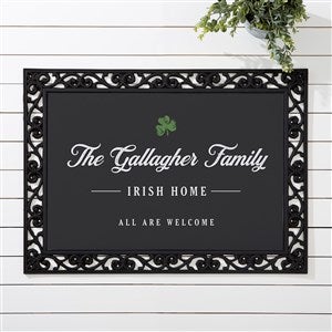 Irish Home Personalized Doormat- 18x27