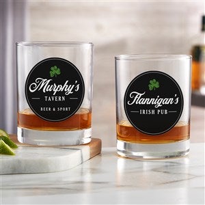Irish Home Personalized Whiskey Glass