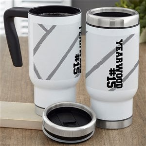 Volleyball Personalized 14 oz. Commuter Travel Mug
