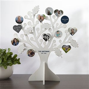 Family Name Personalized Magnetic Wooden Family Tree  - 39495