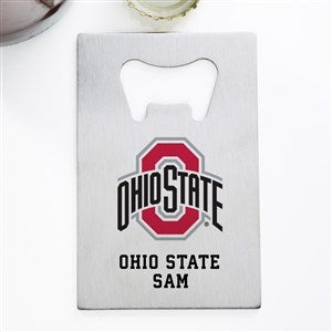 NCAA Ohio State Buckeyes Personalized Credit Card Size Bottle Opener
