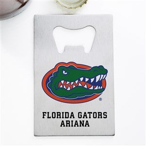NCAA Florida Gators Personalized Credit Card Size Bottle Opener
