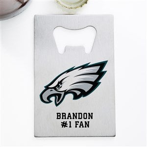 NFL Philadelphia Eagles Personalized Credit Card Size Bottle Opener