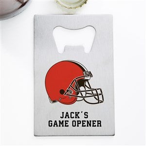 NFL Cleveland Browns Personalized Credit Card Size Bottle Opener