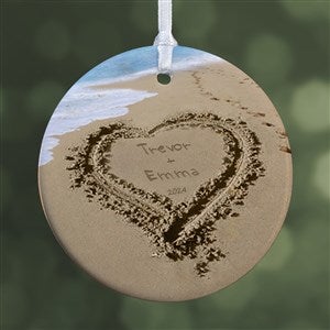 Our Paradise Island Personalized Ornament- 2.85 Glossy - 1 Sided