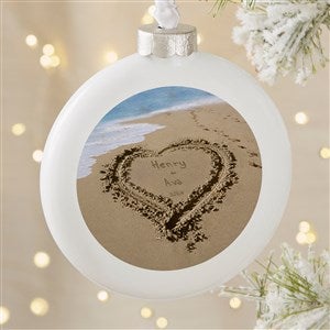 Our Paradise Island Personalized Ornament- 4 3D Deluxe